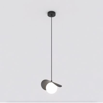 RITUAL pendant light on cable 1x G9/8W/230V, black