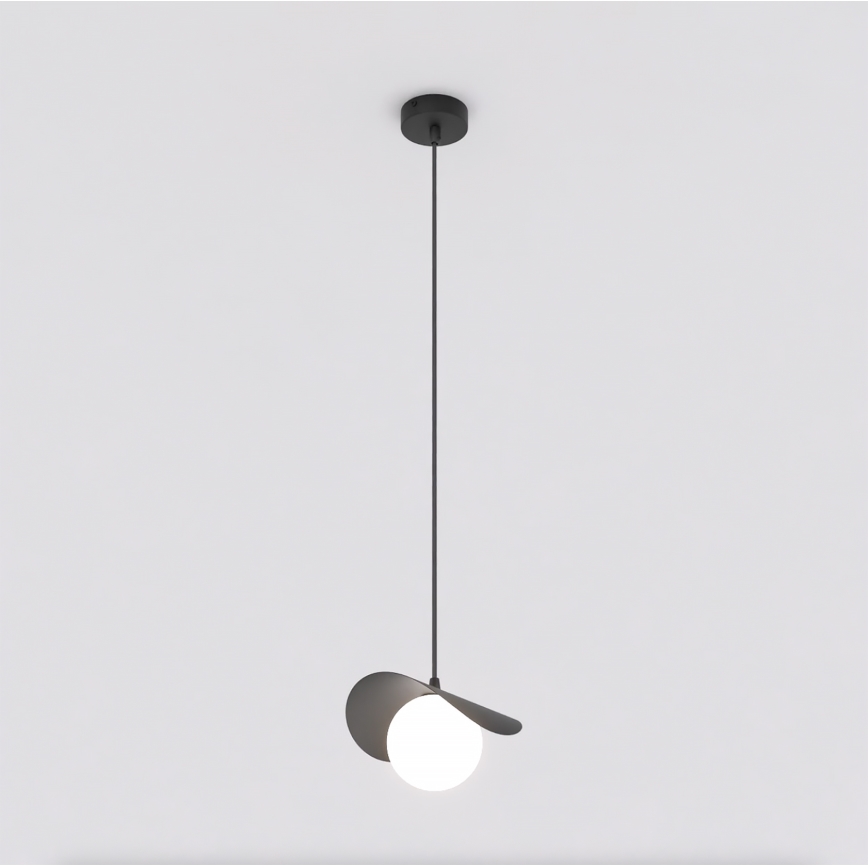 RITUAL pendant light on cable 1x G9/8W/230V, black