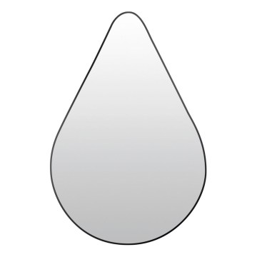 RIVERSIDE Wall Mirror 75x50 cm, Black