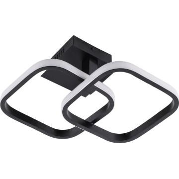 ROBERT LED Ceiling Light, 25 W / 230 V, 25 x 38 cm, Black