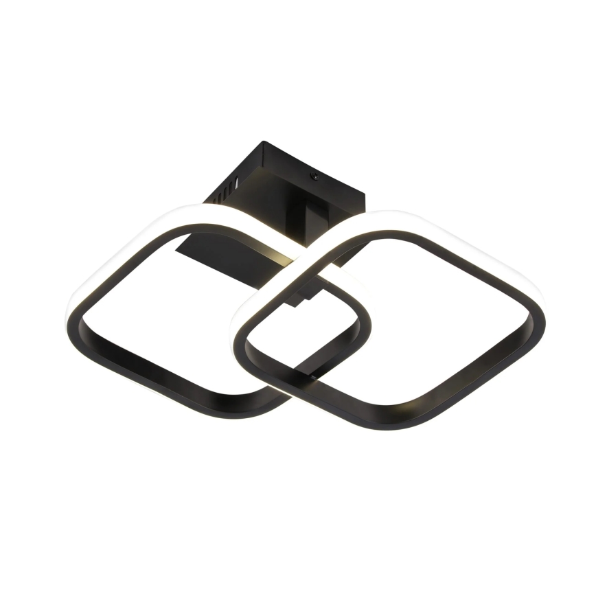 ROBERT LED Ceiling Light, 25 W / 230 V, 25 x 38 cm, Black