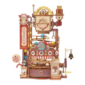 RoboTime - 3D marble track puzzle Chocolate factory