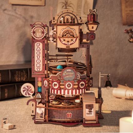 RoboTime - 3D marble track puzzle Chocolate factory