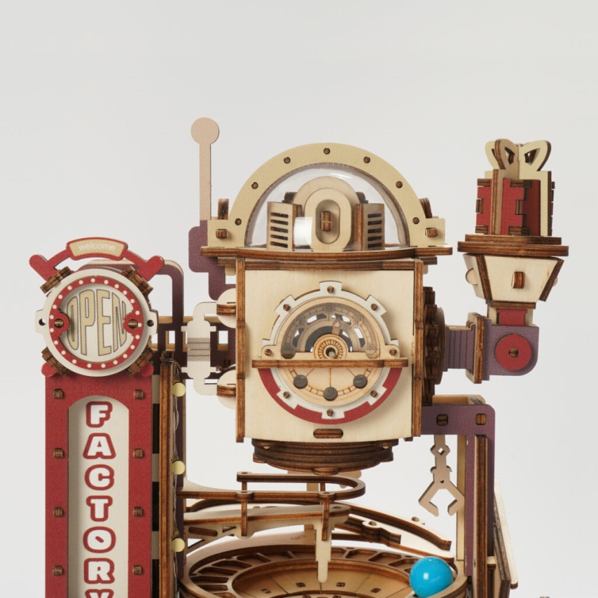 RoboTime - 3D marble track puzzle Chocolate factory