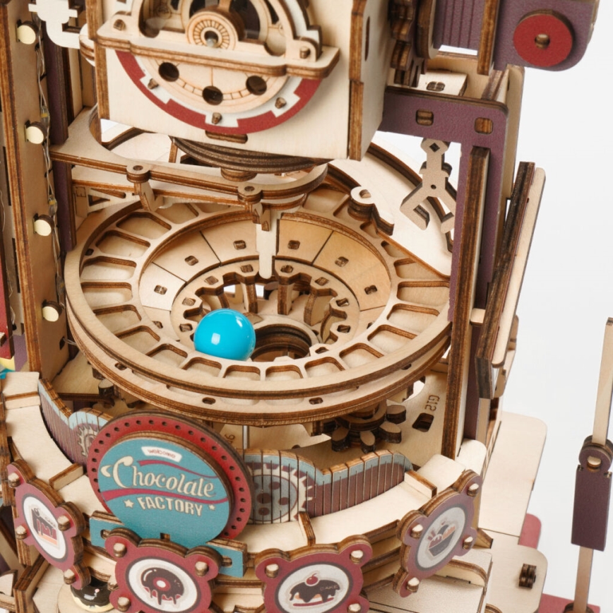 RoboTime - 3D marble track puzzle Chocolate factory