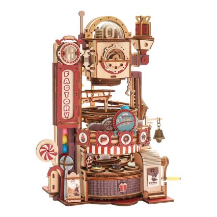 RoboTime - 3D marble track puzzle Chocolate factory