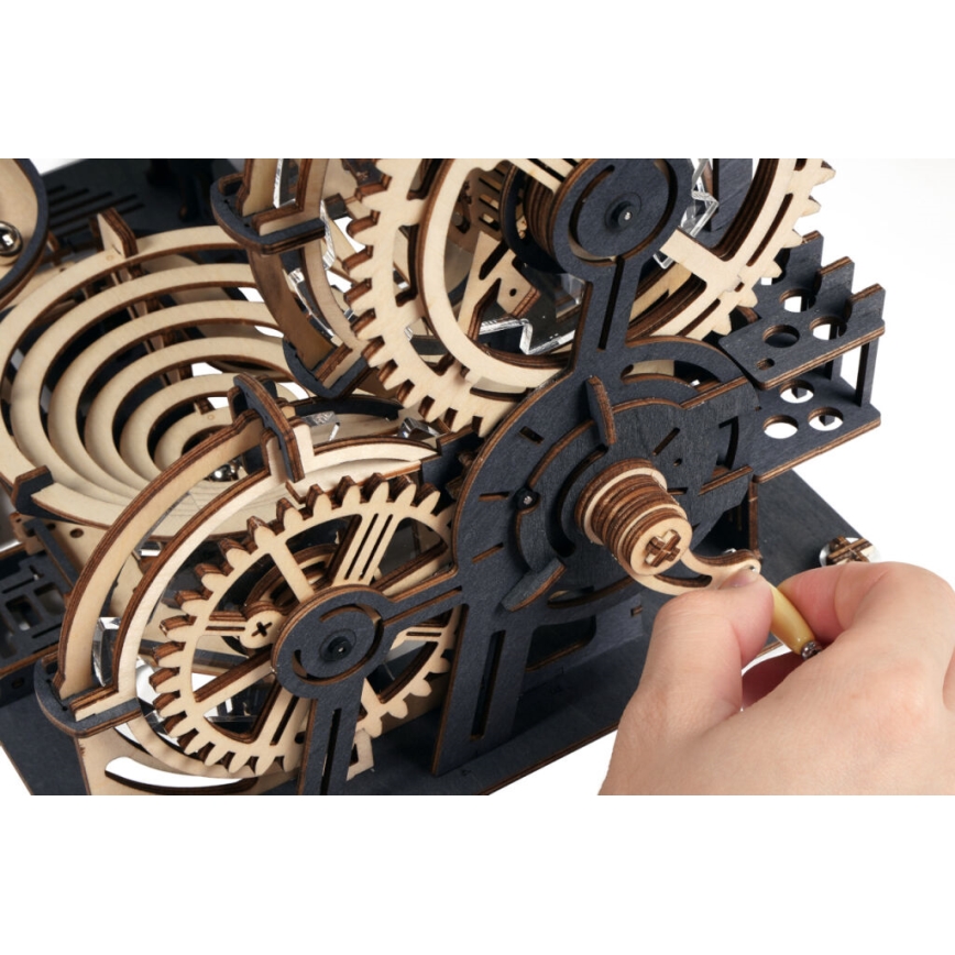 RoboTime - 3D marble track puzzle City of obstacles