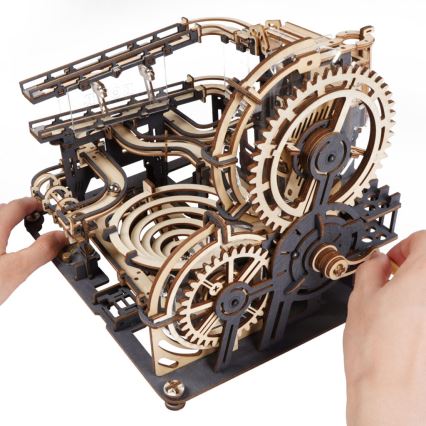 RoboTime - 3D marble track puzzle City of obstacles