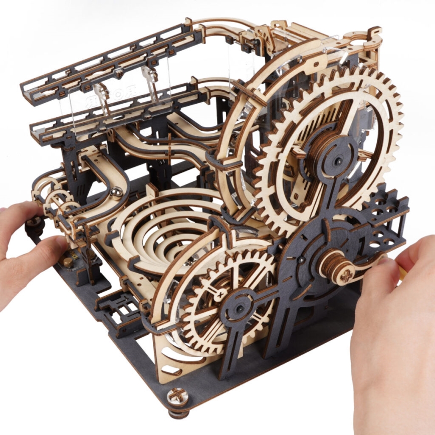 RoboTime - 3D marble track puzzle City of obstacles