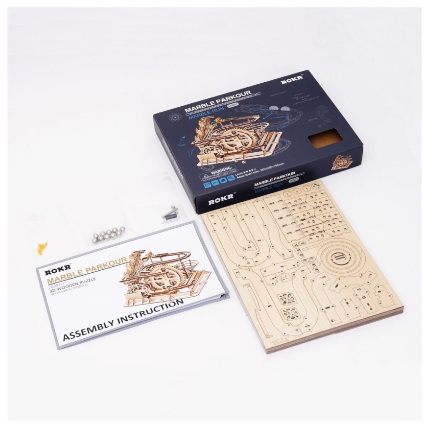 RoboTime - 3D marble track puzzle Spiral