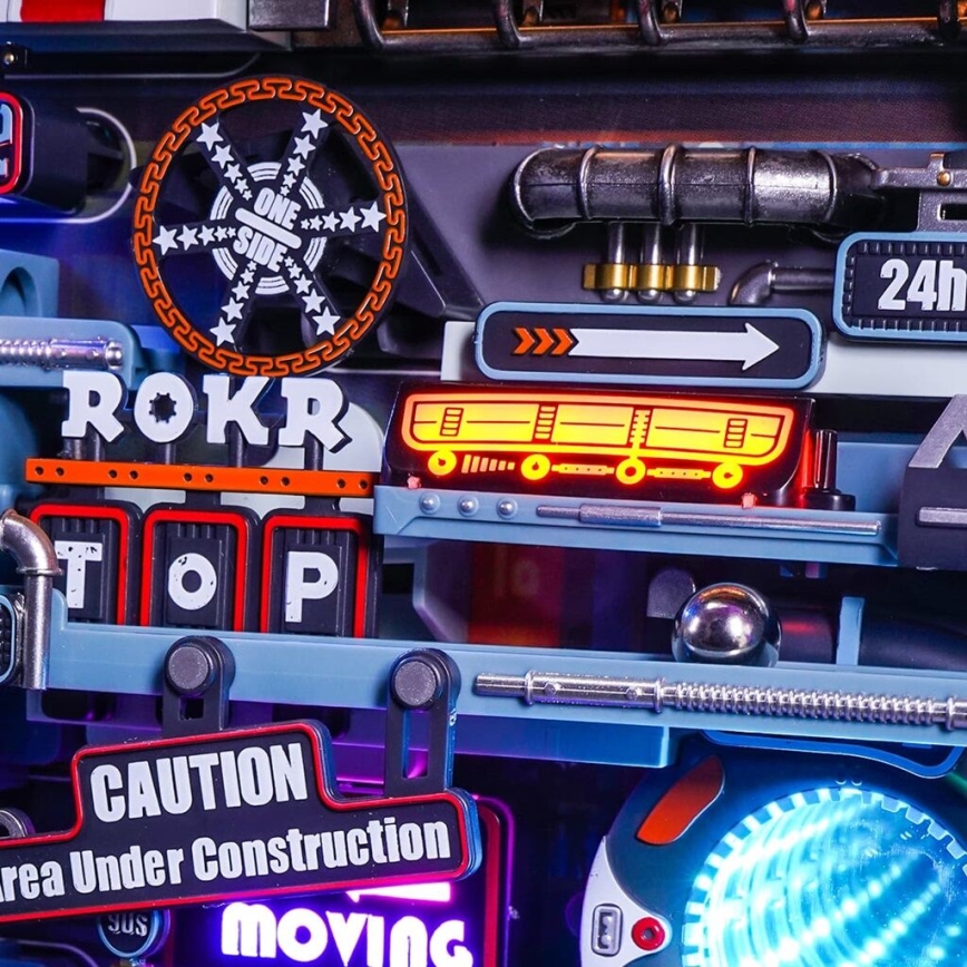 RoboTime - 3D mechanical marble track puzzle City of the past