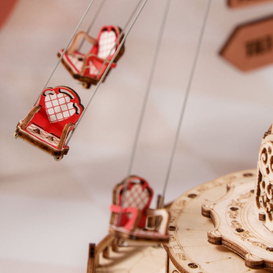RoboTime - 3D music box puzzle Chain carousel