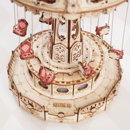RoboTime - 3D music box puzzle Chain carousel