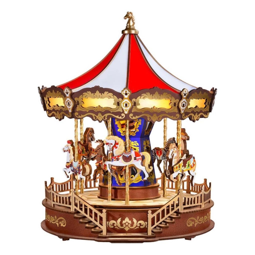 RoboTime - 3D music box puzzle Classic carousel 5V