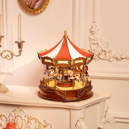 RoboTime - 3D music box puzzle Classic carousel 5V