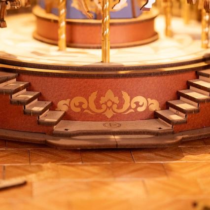 RoboTime - 3D music box puzzle Classic carousel 5V
