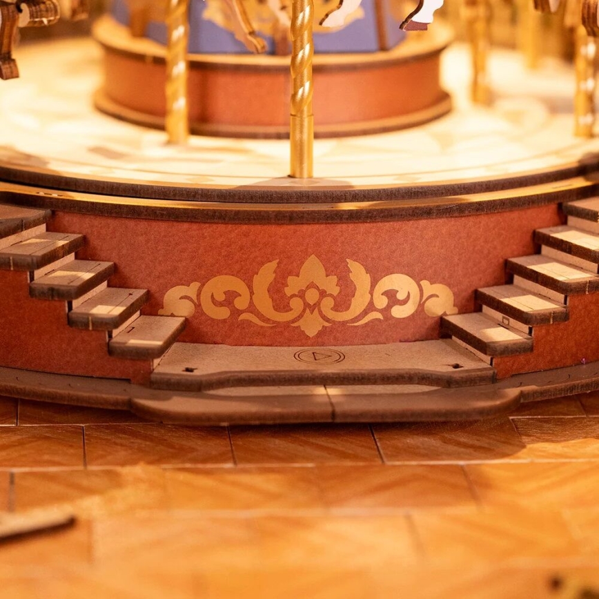 RoboTime - 3D music box puzzle Classic carousel 5V