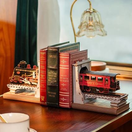 RoboTime - 3D puzzle Bookstop Historic steam train