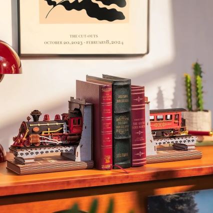 RoboTime - 3D puzzle Bookstop Historic steam train
