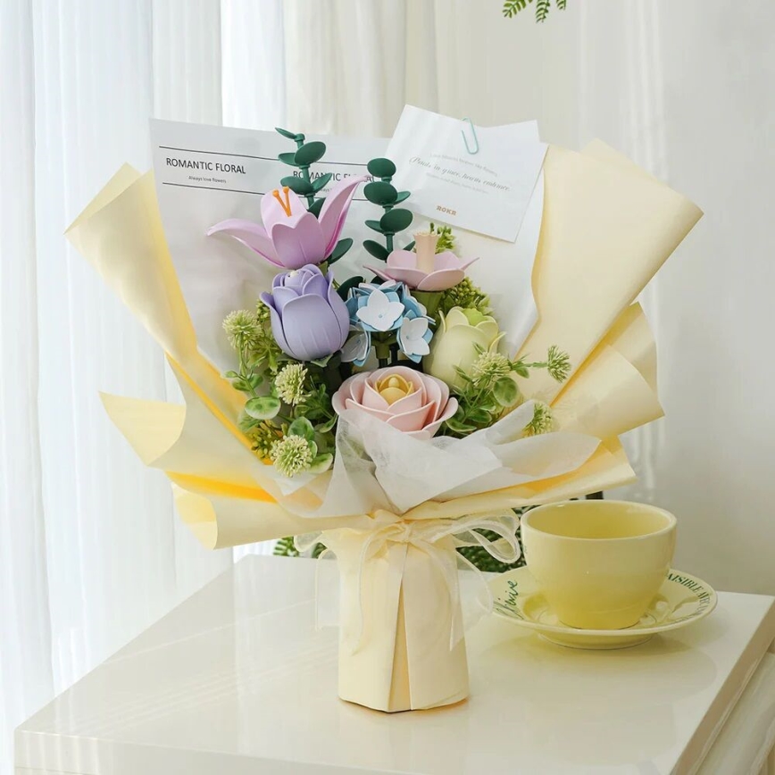 RoboTime - 3D puzzle Spring bouquet