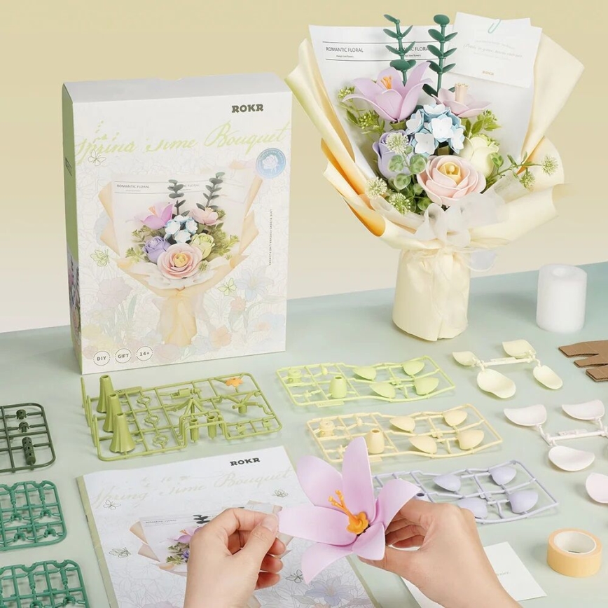 RoboTime - 3D puzzle Spring bouquet
