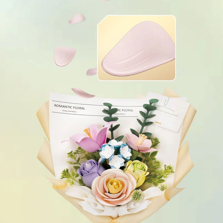 RoboTime - 3D puzzle Spring bouquet