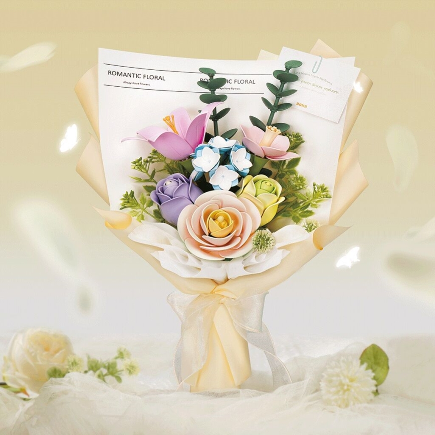 RoboTime - 3D puzzle Spring bouquet