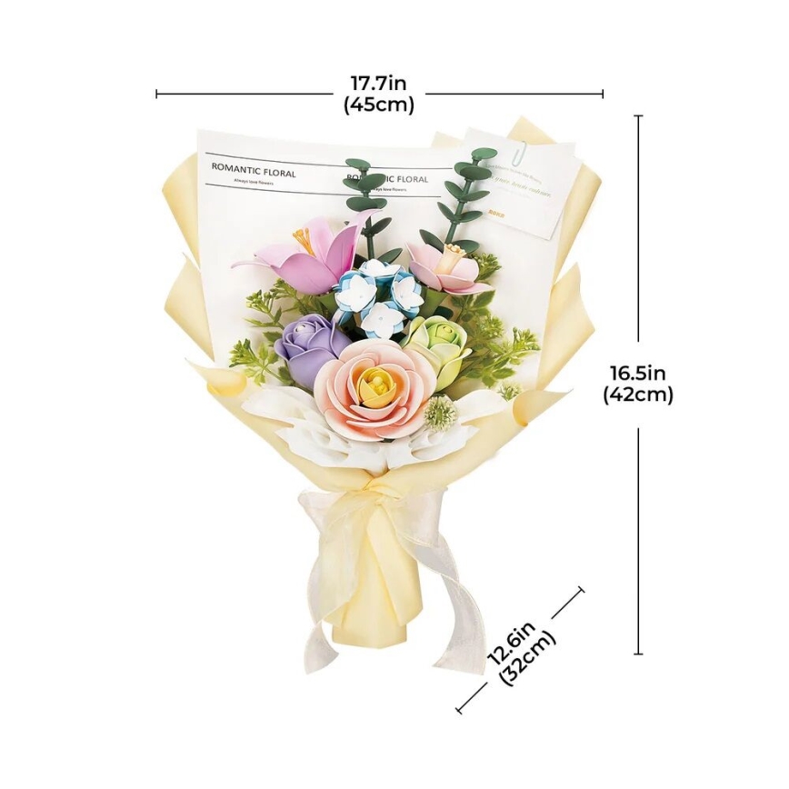 RoboTime - 3D puzzle Spring bouquet