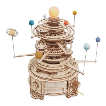 RoboTime - 3D wooden mechanical puzzle Planetarium