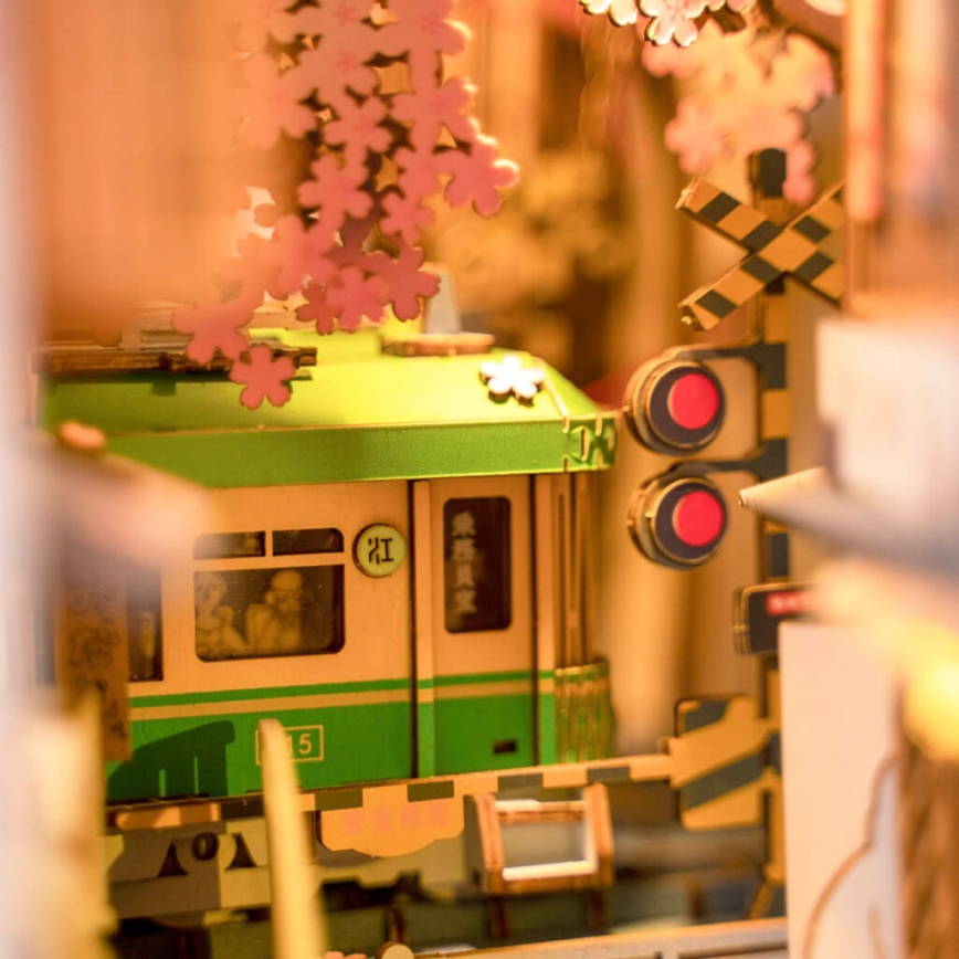 RoboTime - LED Bookstop Sakura alley 2xAAA