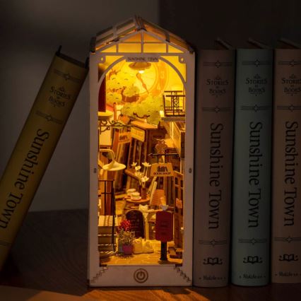 RoboTime - LED Bookstop Sunny town 2xAAA