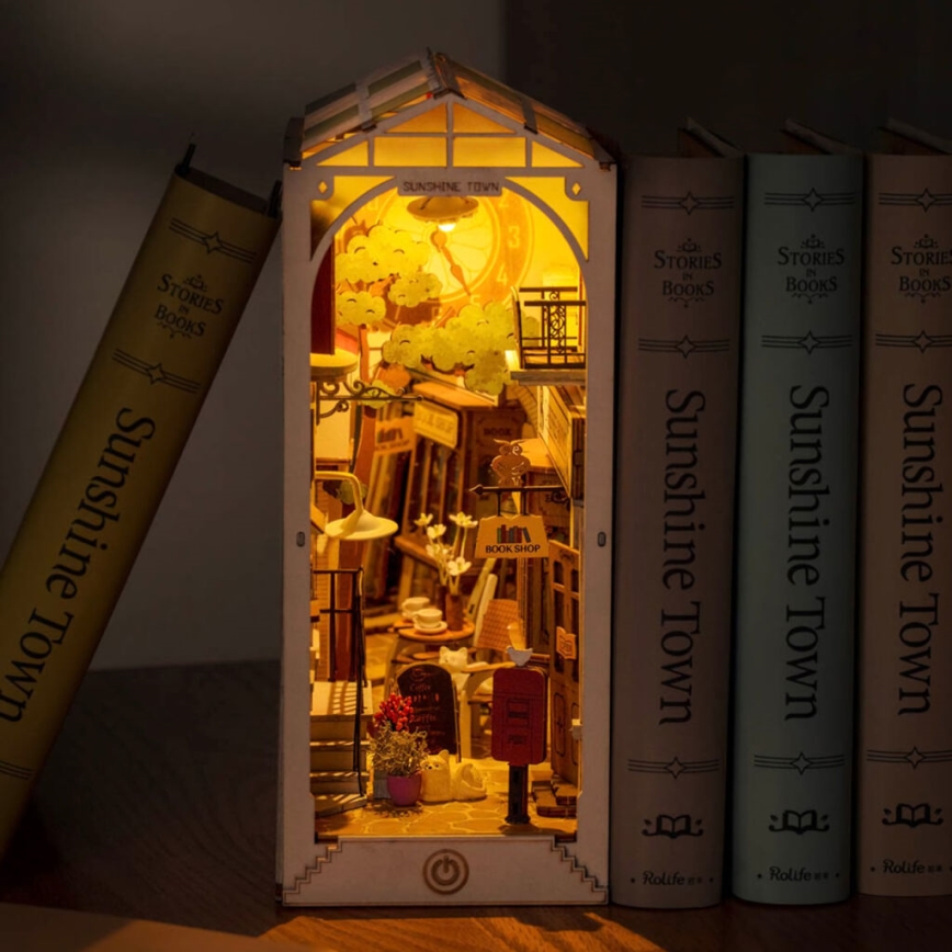 RoboTime - LED Bookstop Sunny town 2xAAA