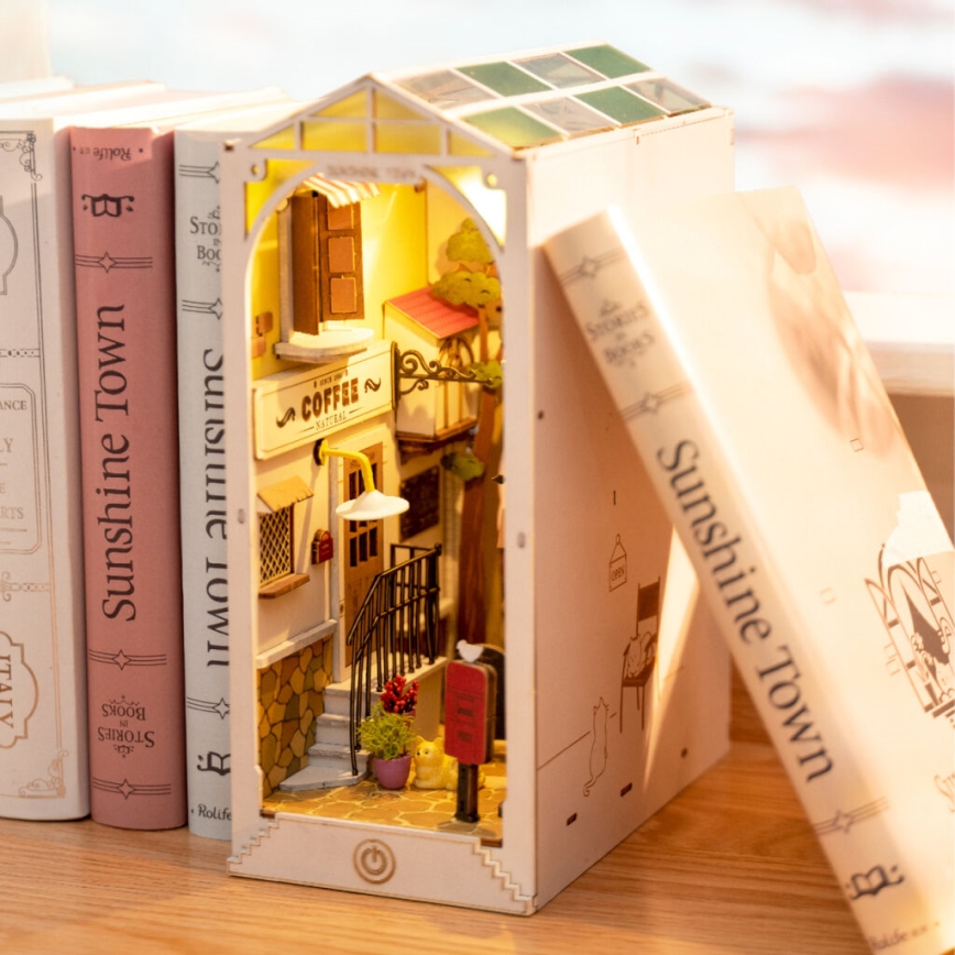 RoboTime - LED Bookstop Sunny town 2xAAA