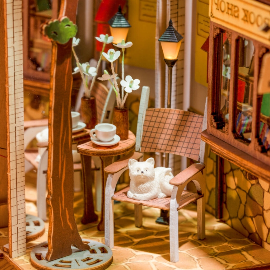RoboTime - LED Bookstop Sunny town 2xAAA