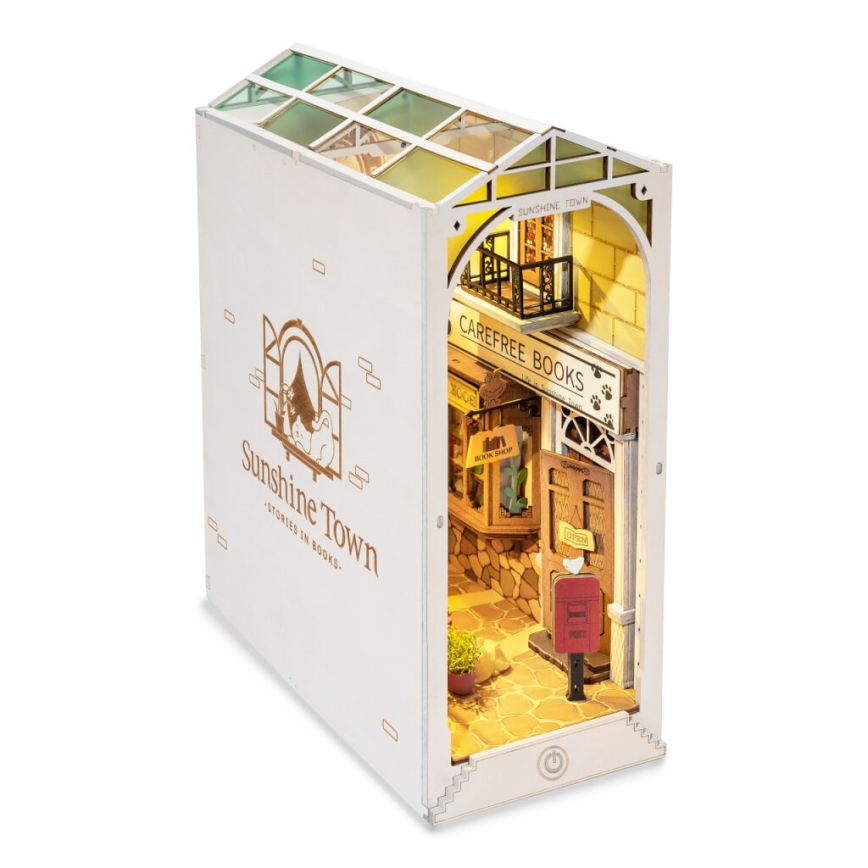 RoboTime - LED Bookstop Sunny town 2xAAA