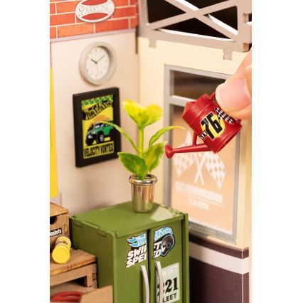 RoboTime - Miniature house Garage 2xAAA