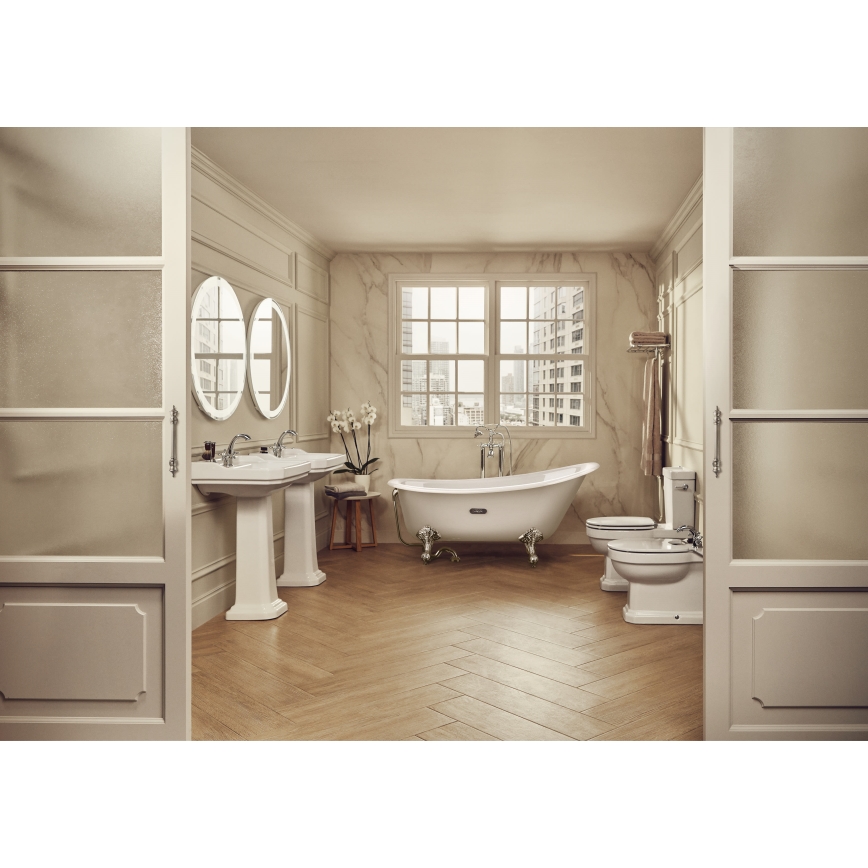 Roca A3270A1000 - Wall-hung basin CARMEN 65x48 cm ceramics/white