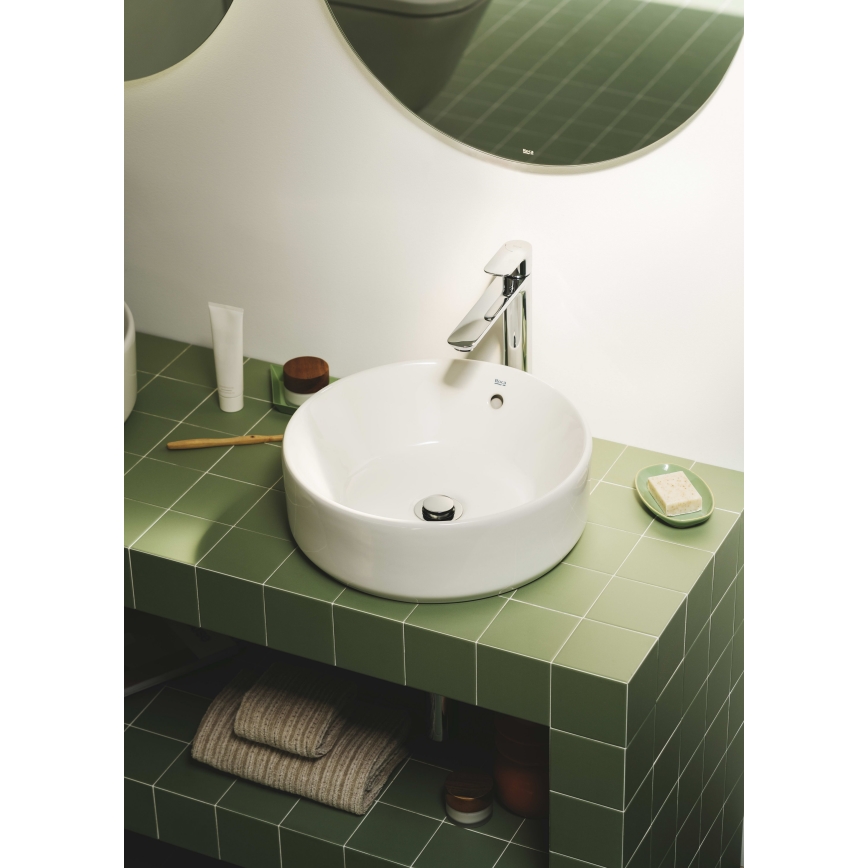 Roca A3270MJ000 - Countertop basin GAP d. 39 cm ceramics/white