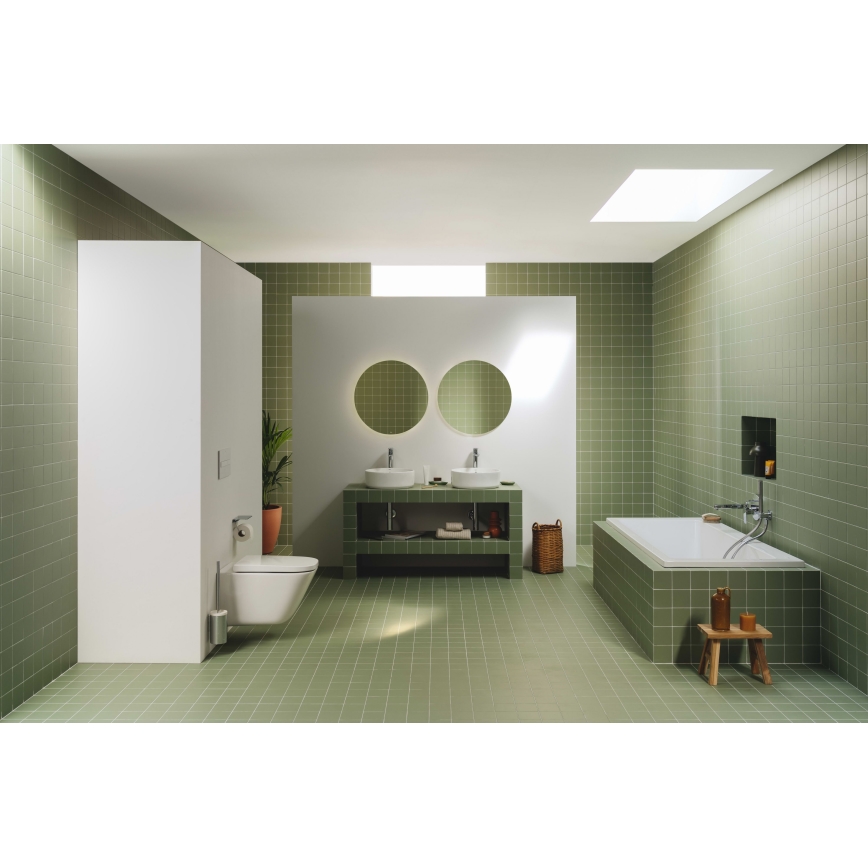 Roca A3270MJ000 - Countertop basin GAP d. 39 cm ceramics/white