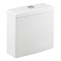 Roca A341242000 - MERIDIAN bottom-inlet flush cistern, ceramic/white
