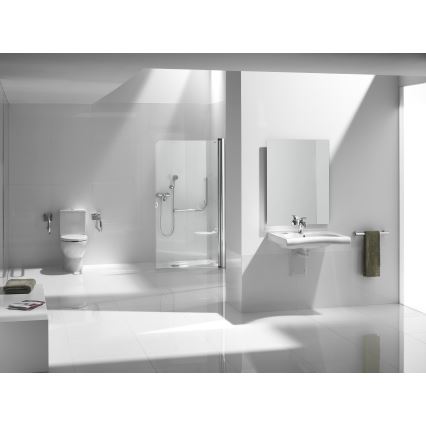 Roca A341242000 - MERIDIAN bottom-inlet flush cistern, ceramic/white