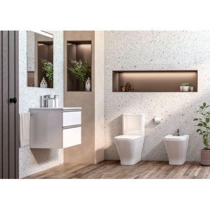 Roca A342477000 - Toilet bowl GAP ceramics/white