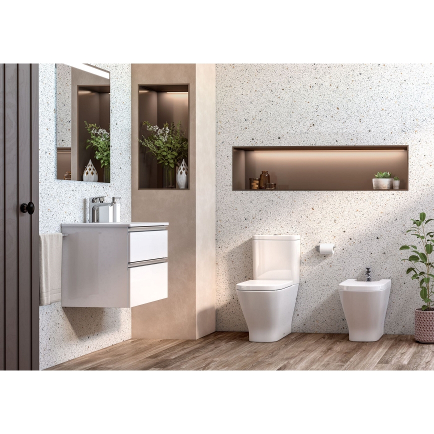 Roca A342477000 - Toilet bowl GAP ceramics/white