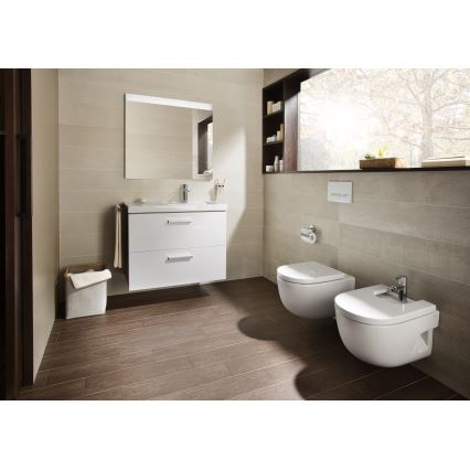 Roca A34624L000 - MERIDIAN wall-hung toilet, ceramic/white