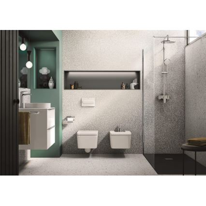 Roca A346537000 - INSPIRA Wall-hung Toilet, Ceramic / White