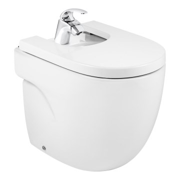 Roca A357247000 - MERIDIAN Floor-standing Bidet, Ceramic/White