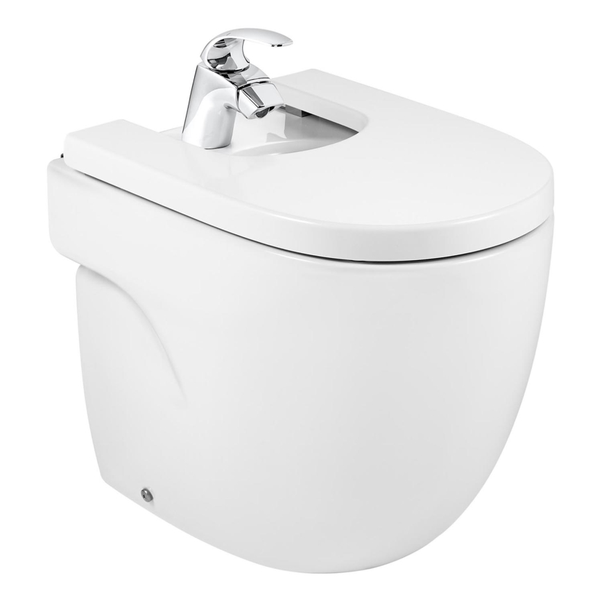 Roca A357247000 - MERIDIAN Floor-standing Bidet, Ceramic/White