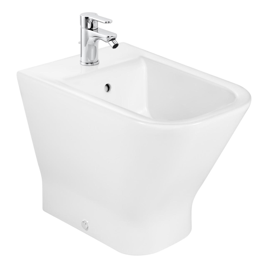 Roca A357477000 - GAP floor-standing bidet, ceramic/white