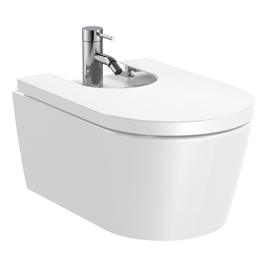 Roca A357525000 - INSPIRA wall-hung bidet, white ceramic