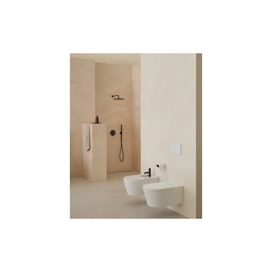 Roca A357525000 - Wall-hung bidet INSPIRA ceramic/white